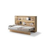 Concept opklapbed horizontaal - 120x200 - Eikenkleur
