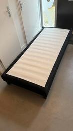 2 Boxsprings 90x220 in goede staat, Gebruikt, 90 cm, Ophalen of Verzenden, Stof