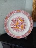 Mooi bord met pioenrozen gemerkt, Ophalen of Verzenden