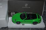 1:18 Porsche 911 992 C4 Cabrio S green Minichamps rare WRH, Hobby en Vrije tijd, Modelauto's | 1:18, Verzenden, Zo goed als nieuw