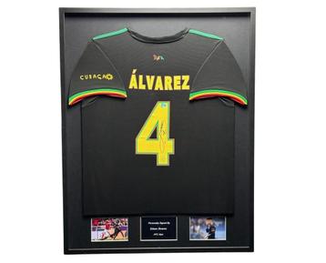 Edson Alvarez AFC Ajax 21/22 ingelijst Bob Marley shirt beschikbaar voor biedingen