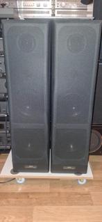 Akai 3-weg luidsprekers SR 1030, Zo goed als nieuw, 60 tot 120 watt, Front, Rear of Stereo speakers, Ophalen