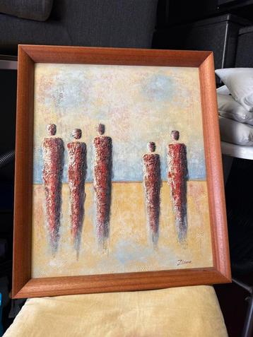 2 moderne schilderijen – gezamenlijk €85 beschikbaar voor biedingen