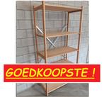 Massief Houten Degelijke Stellingen. Goedkoopste !, Ophalen, Gebruikt