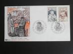 FRANKRIJK 1965; 3 FDC's RODE KRUIS 3 FOTO'S, Postzegels en Munten, Postzegels | Eerstedagenveloppen, Verzenden, Onbeschreven, Europa