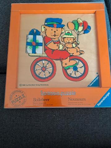 Vintage Ravensburger 1980 Houten Puzzel beschikbaar voor biedingen
