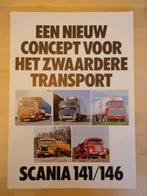 Scania 141 146 V8 Brochure 1977 – Front & Torpedo Neus, Ophalen, Zo goed als nieuw, Overige merken, Scania