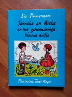 Janneke en Mieke en het geheimzinnige blauwe druifje (1965), Fictie algemeen, Verzenden, Zo goed als nieuw, Lia Timmermans