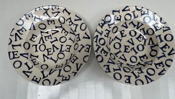 Collectors items! Soupplates Blue LOVE, Emma Bridgewater beschikbaar voor biedingen