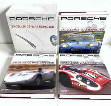 Porsche Excellence was expected - 3 boeken in cassette beschikbaar voor biedingen