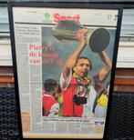 Feyenoord Krantenartikel Pierre van Hooijdonk Ingelijst, Ophalen of Verzenden
