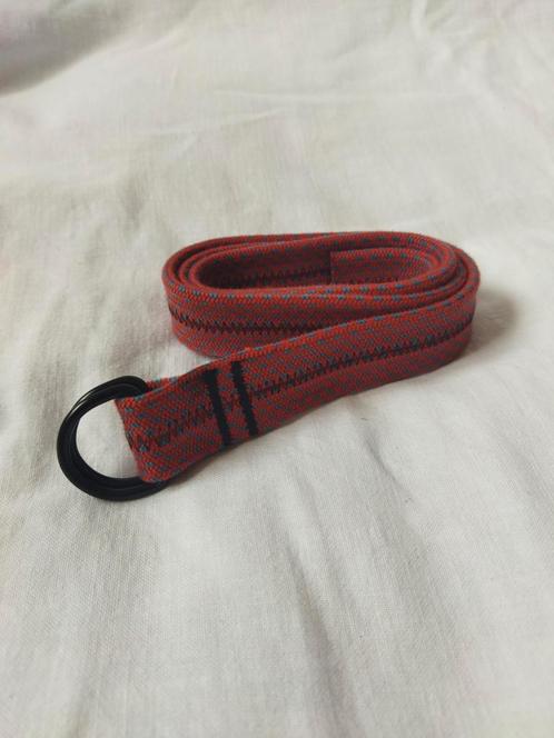 Riem -Dotted Red- (gerecycled klimtouw), Kleding | Dames, Riemen en Ceinturen, Nieuw, Heupriem, 90 tot 100 cm, 3 tot 5 cm, Overige kleuren