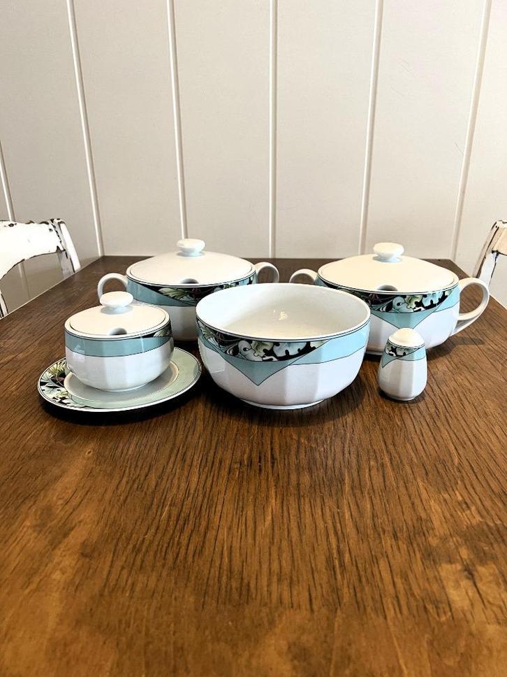 Friesland Germany Porselein set.VERZENDING MOGELIJK!!, Antiek en Kunst, Antiek | Keukenbenodigdheden, Ophalen