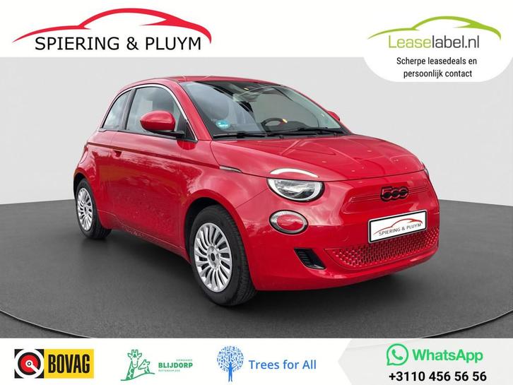 Fiat 500 RED 42 kWh Carplay | Navi | Cruise (bj 2023), Auto's, Fiat, Bedrijf, Te koop, ABS, Achteruitrijcamera, Airbags, Airconditioning