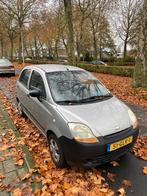 Chevrolet Matiz 0.8 2008 Grijs, Auto's, Voorwielaandrijving, 18 €/maand, Origineel Nederlands, 19 km/l