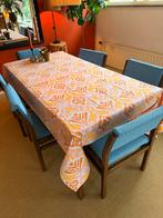 Pastoe set van zes stoelen en een tafel, Huis en Inrichting, Ophalen, 200 cm of meer, 50 tot 100 cm, Zo goed als nieuw