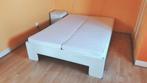 Tweepersoons bed inclusief matrassen, Huis en Inrichting, Ophalen, Gebruikt, Tweepersoons, 200 cm