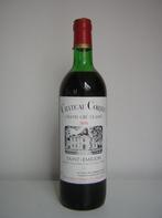 wijn 1975 Chateau Corbin Grand Cru Classe St Emilion 50 Jaar, Verzamelen, Frankrijk, Nieuw, Ophalen of Verzenden, Rode wijn