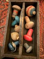 Oude houten tollen, Antiek en Kunst, Ophalen of Verzenden