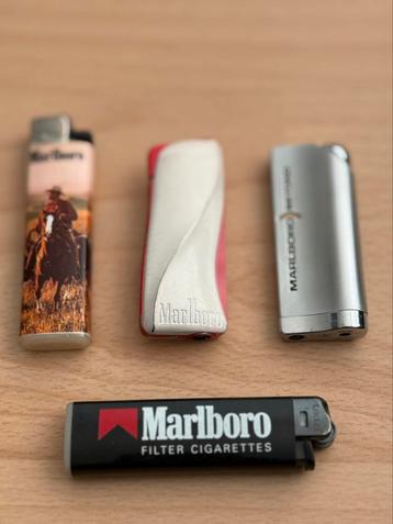 Vintage marlboro aanstekers beschikbaar voor biedingen
