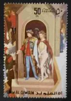 UMM-Al -QAIWAIN - Pasen 1972, Verzenden, Gestempeld, Midden-Oosten