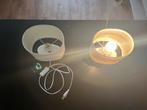 2 Bed/Tafel Lampjes - Goede Staat, Huis en Inrichting, Lampen | Tafellampen, Ophalen of Verzenden, Zo goed als nieuw, Stof, Minder dan 50 cm