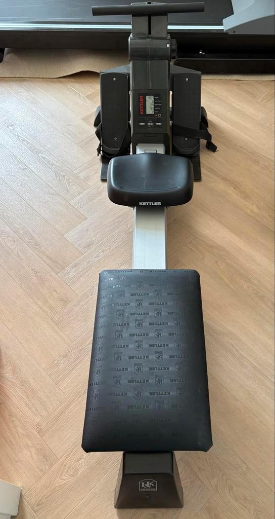 Kettler Roeiapparaat, Sport en Fitness, Fitnessapparatuur, Gebruikt, Roeitrainer, Armen, Metaal, Ophalen