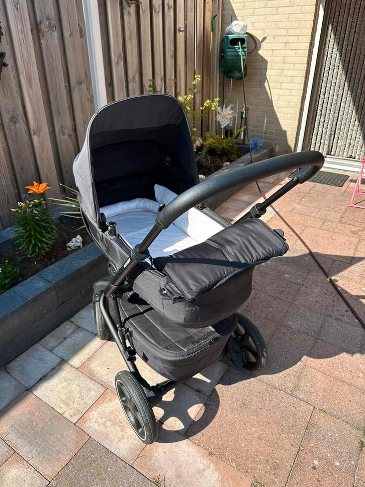 Mooie Easywalker Jimmey Pepper Black, Kinderen en Baby's, Kinderwagens en Combinaties, Zo goed als nieuw, Combiwagen, Overige merken