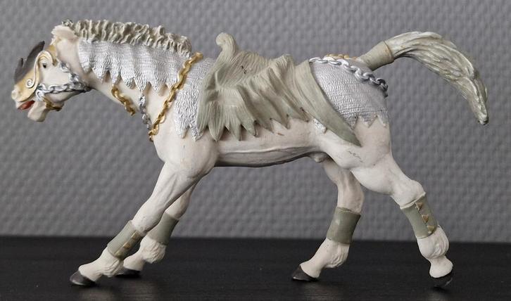 Papo Ridder Paard - 2002, Verzamelen, Dierenverzamelingen, Gebruikt, Beeldje of Figuurtje, Paard, Ophalen of Verzenden