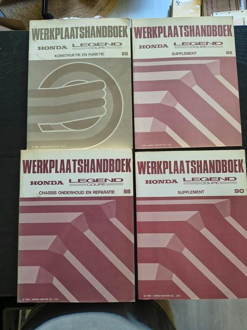 Honda Legend Coupe Mk1 Werkplaatshandboeken, Boeken, Auto's | Boeken, Gelezen, Honda, Ophalen