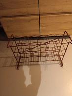 Vintage Tomado flessenrek  jaren 60/70, Gebruikt, Overige typen, Ophalen of Verzenden, Minder dan 100 cm