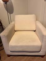 Fauteuil gebroken wit (off-white), Ophalen, Eenpersoons, 75 tot 100 cm, Zo goed als nieuw