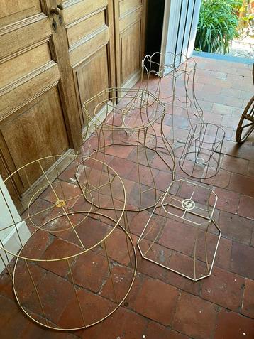LAMPENKAPPEN FRAMES DRAAD MODEL HANGLAMP LAMP beschikbaar voor biedingen