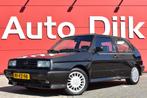 Volkswagen Golf 1.8 GTI syncro G60 Rallye Uniek! | Top staat, Auto's, Zwart, Metallic lak, Leder en Stof, Bedrijf