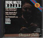 Bruno Walter : " Mozart 3 & 4 " CD - 1985, Gebruikt, Ophalen of Verzenden