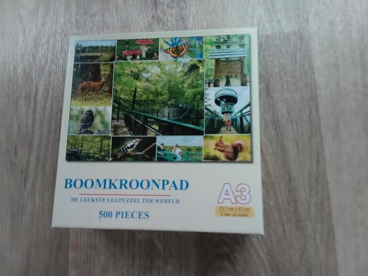 Legpuzzel 500 stukjes - Boomkroonpad / Groningen, Hobby en Vrije tijd, Denksport en Puzzels, Zo goed als nieuw, Legpuzzel, 500 t/m 1500 stukjes