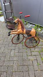 Houten paarden driewieler, Antiek en Kunst, Antiek | Speelgoed, Ophalen