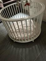 Bopita ronde box wit + kleed en mobile, Kinderen en Baby's, Babywiegjes en Ledikanten, Ophalen, Zo goed als nieuw, Overige typen