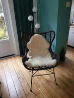 Rotan fauteuil, Huis en Inrichting, Fauteuils, Ophalen, Gebruikt, 75 tot 100 cm, 50 tot 75 cm