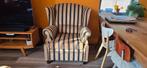 Mooie klassieke oorfauteuil – gestreept – zeer comfortabel, Ophalen