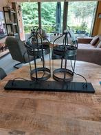 Klassieke metalen hanglamp, Ophalen of Verzenden, Minder dan 50 cm