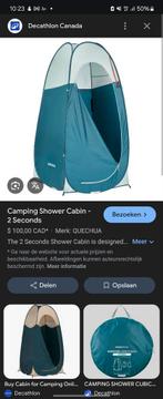 Quechua Douchecabine van Decathlon - Ideaal voor Camping!, Ophalen of Verzenden