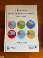 De impact van Leren zichtbaar maken - John Hattie, Boeken, Ophalen of Verzenden, Alpha, Gelezen, Niet van toepassing