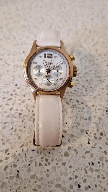 Breil Globe Chrono dameshorloge - parelmoer, rosegoud.  beschikbaar voor biedingen