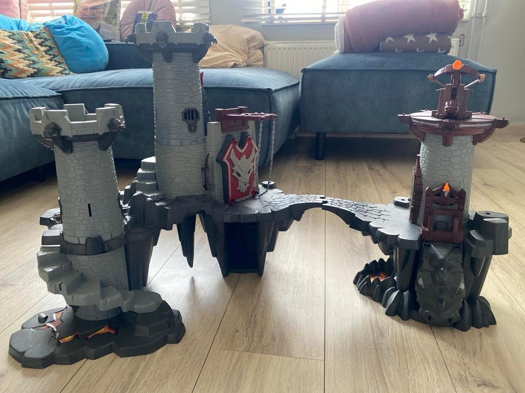 Playmobil Ridderkasteel - Complete Set, Ophalen of Verzenden, Zo goed als nieuw, Complete set