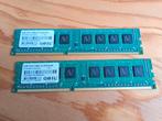 2x 4GB PC ram sticks. DDR3 1066mHz, Ophalen of Verzenden, Zo goed als nieuw, DDR3, Desktop