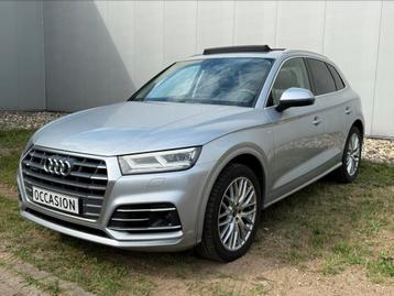 Audi Q5 2.0 Tfsi Quattro 252pk S Tronic 2018 Grijs beschikbaar voor biedingen