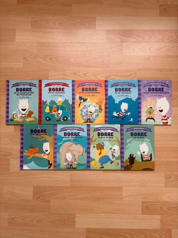 9 BORRE boekjes nieuwstaat! beschikbaar voor biedingen
