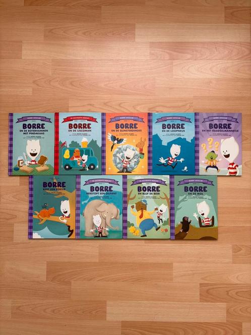 9 BORRE boekjes nieuwstaat!, Boeken, Kinderboeken | Kleuters, Zo goed als nieuw, Ophalen of Verzenden