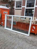 Kunststof Kozijn met Kiepraam en Triple Glas, Doe-het-zelf en Verbouw, Glas en Ramen, Ophalen, Gevelraam of Ruit, 120 tot 160 cm